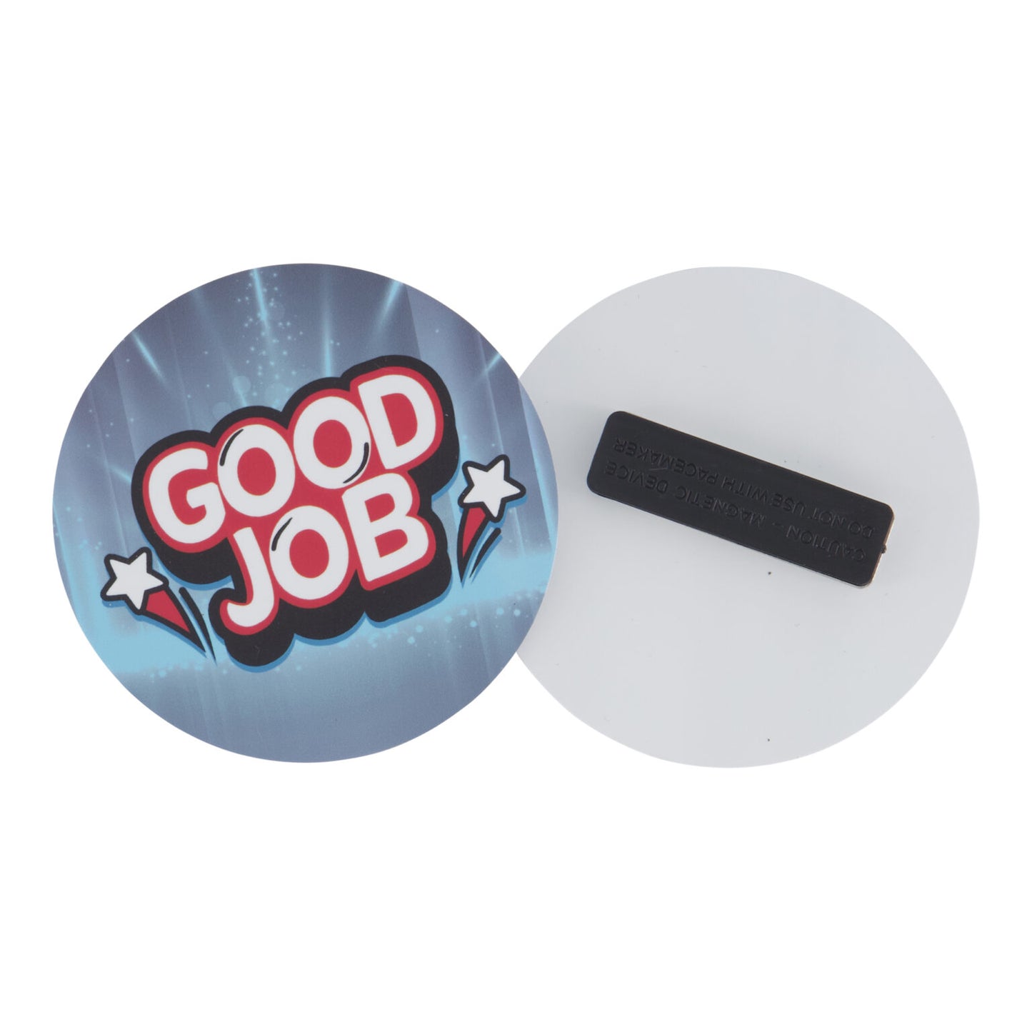 Plastic Card (PET) Round Tag 50mm/75mm Full Colour