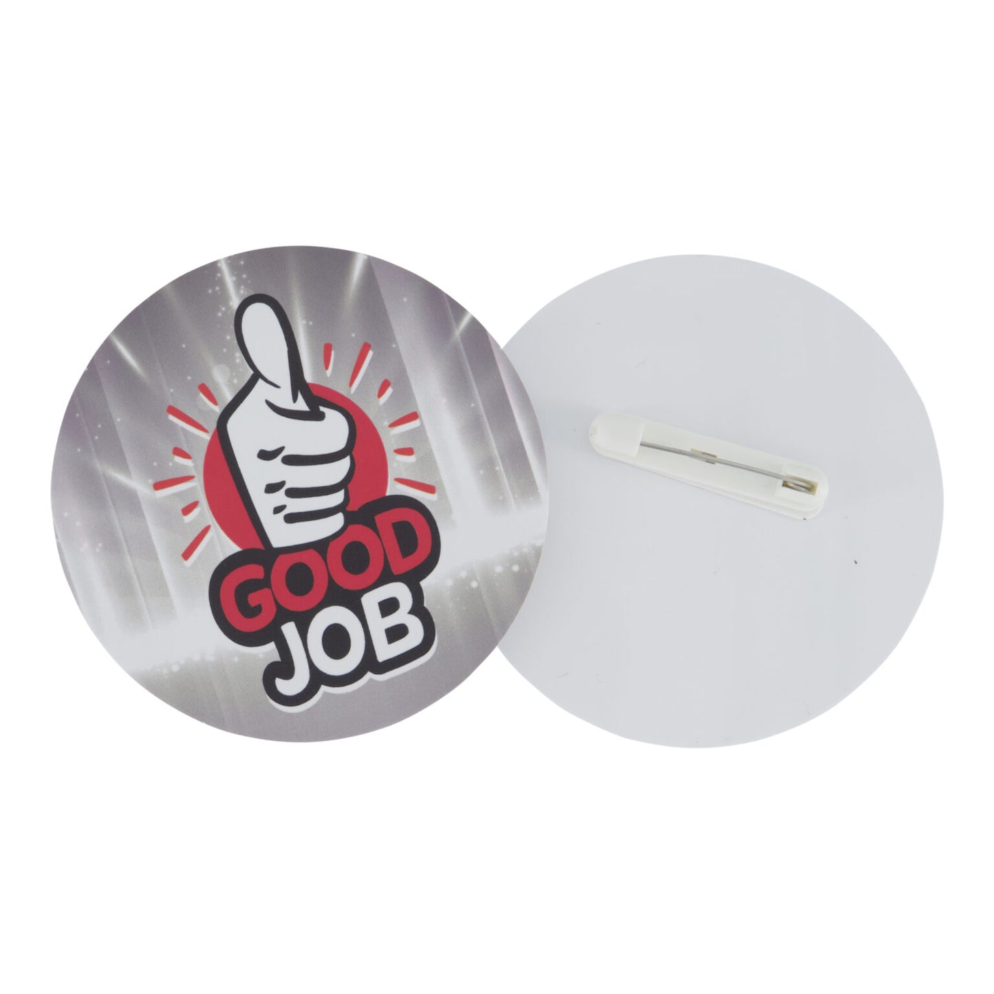 Plastic Card (PET) Round Tag 50mm/75mm Full Colour