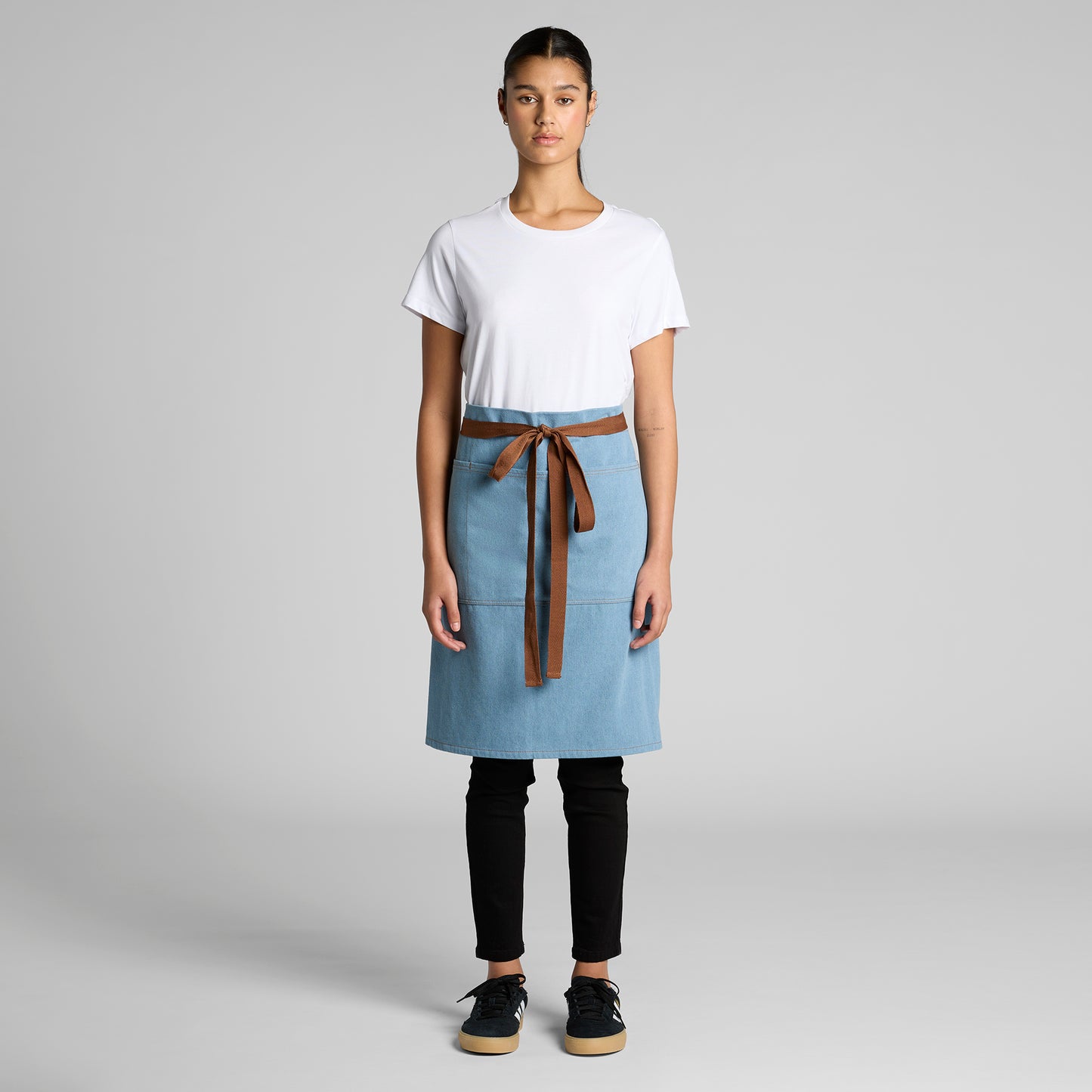 DENIM HALF APRON 1085.
