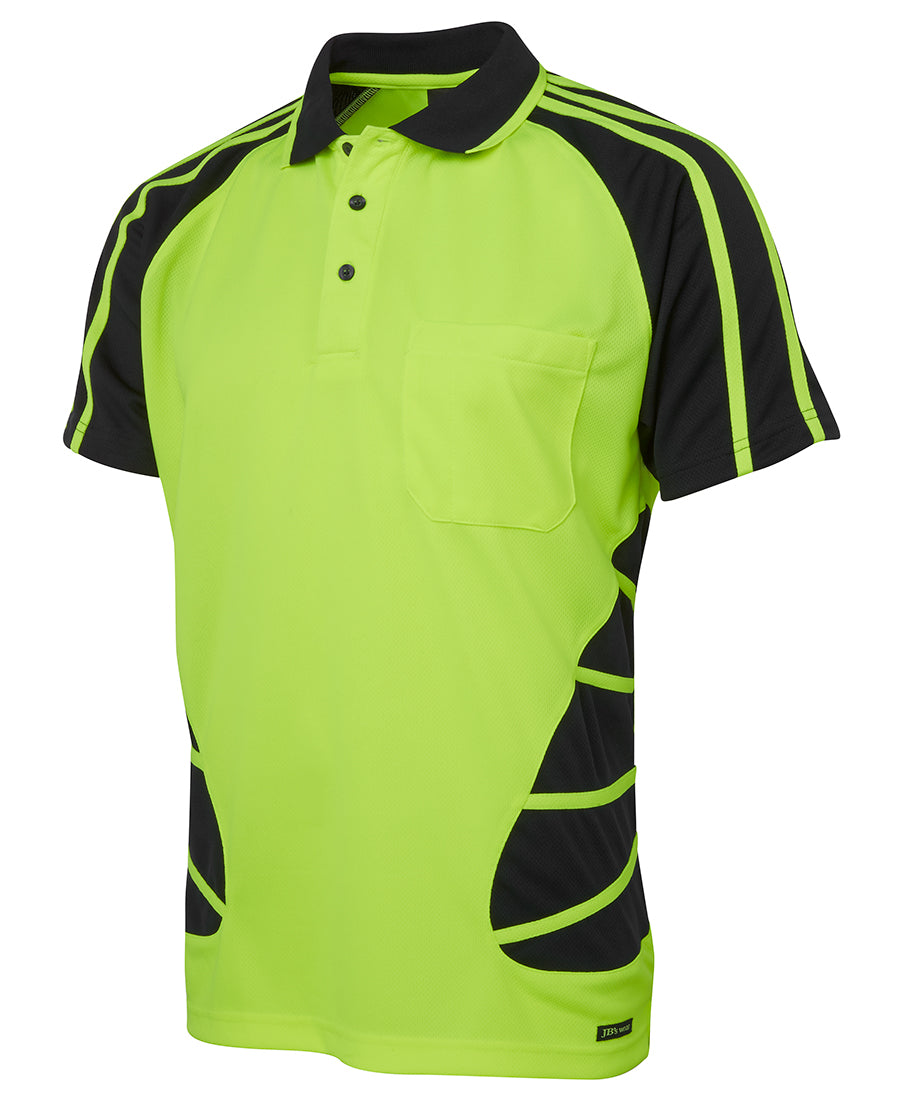 JB Hi Vis SS Spider Polo (6HSP)
