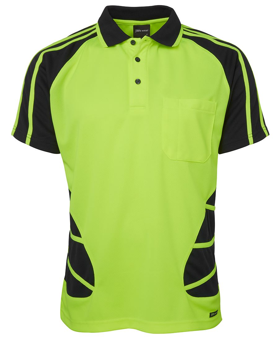 JB Hi Vis SS Spider Polo (6HSP)