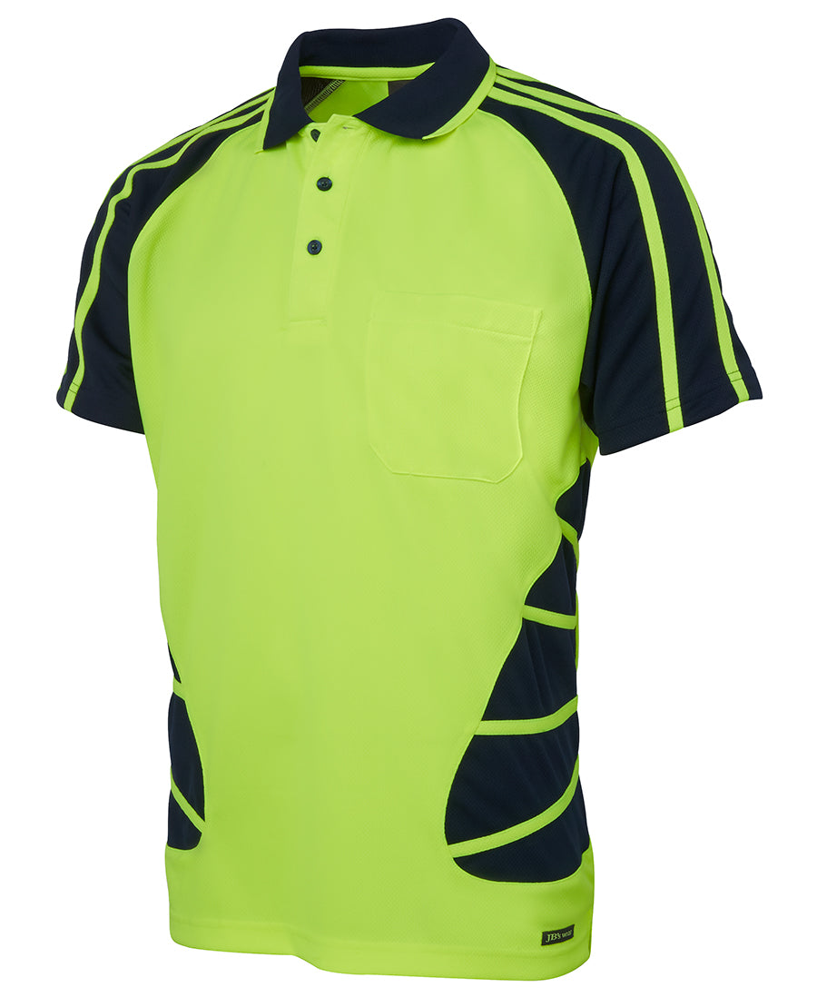 JB Hi Vis SS Spider Polo (6HSP)