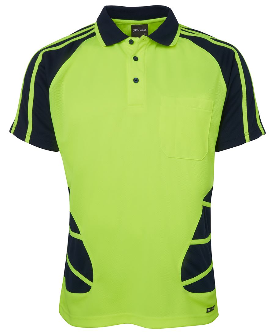 JB Hi Vis SS Spider Polo (6HSP)