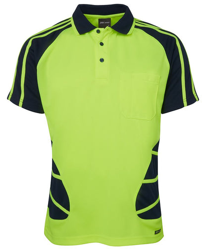 JB Hi Vis SS Spider Polo (6HSP)