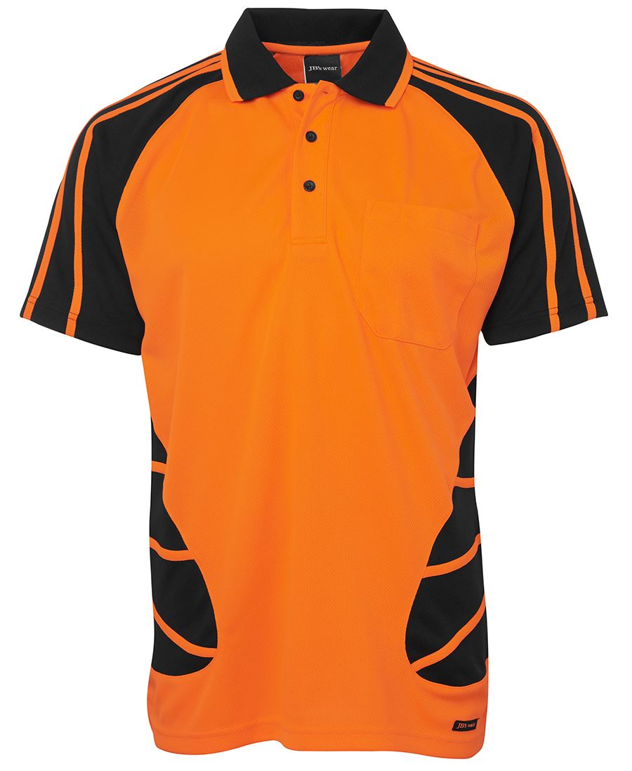 JB Hi Vis SS Spider Polo (6HSP)