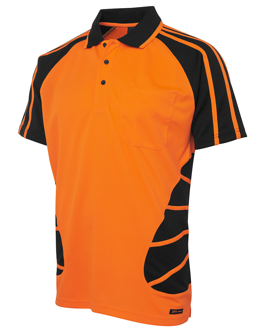 JB Hi Vis SS Spider Polo (6HSP)