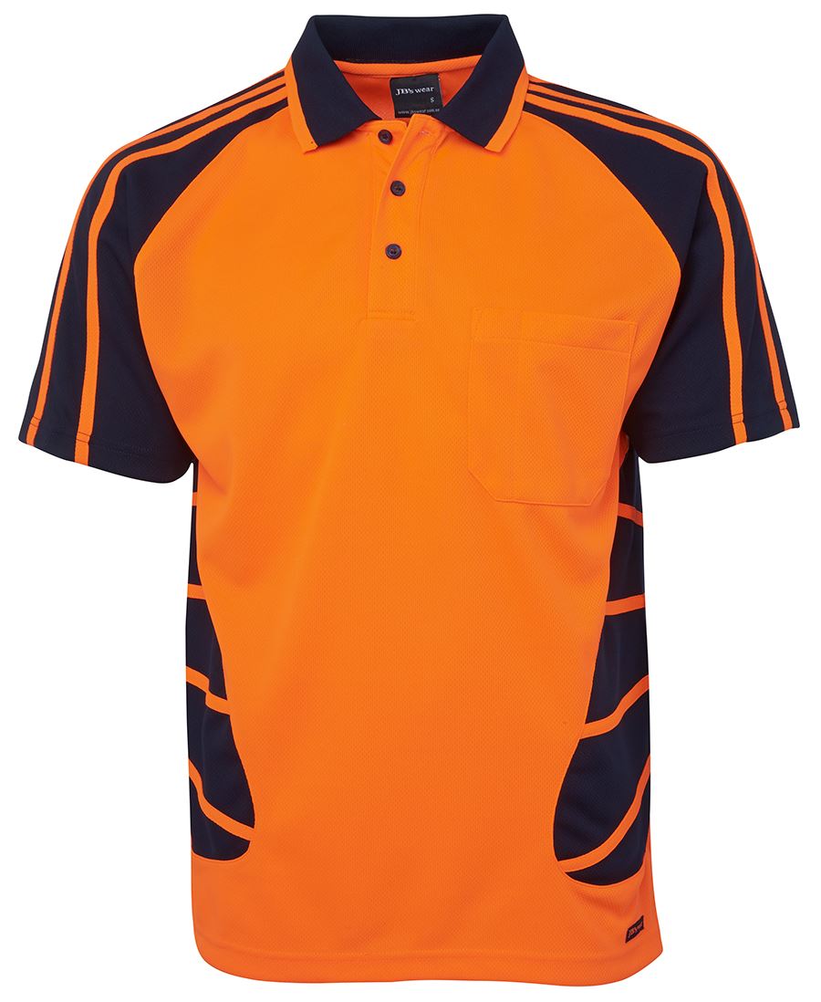 JB Hi Vis SS Spider Polo (6HSP)