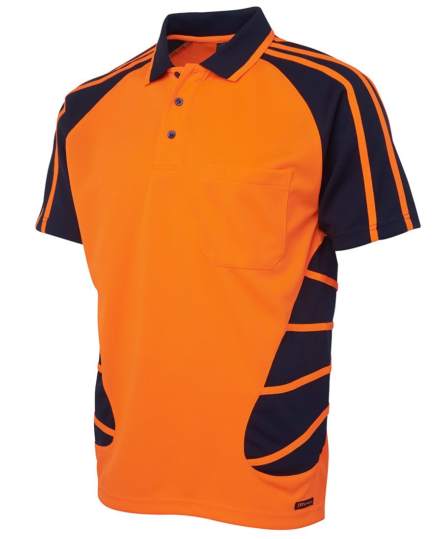JB Hi Vis SS Spider Polo (6HSP)