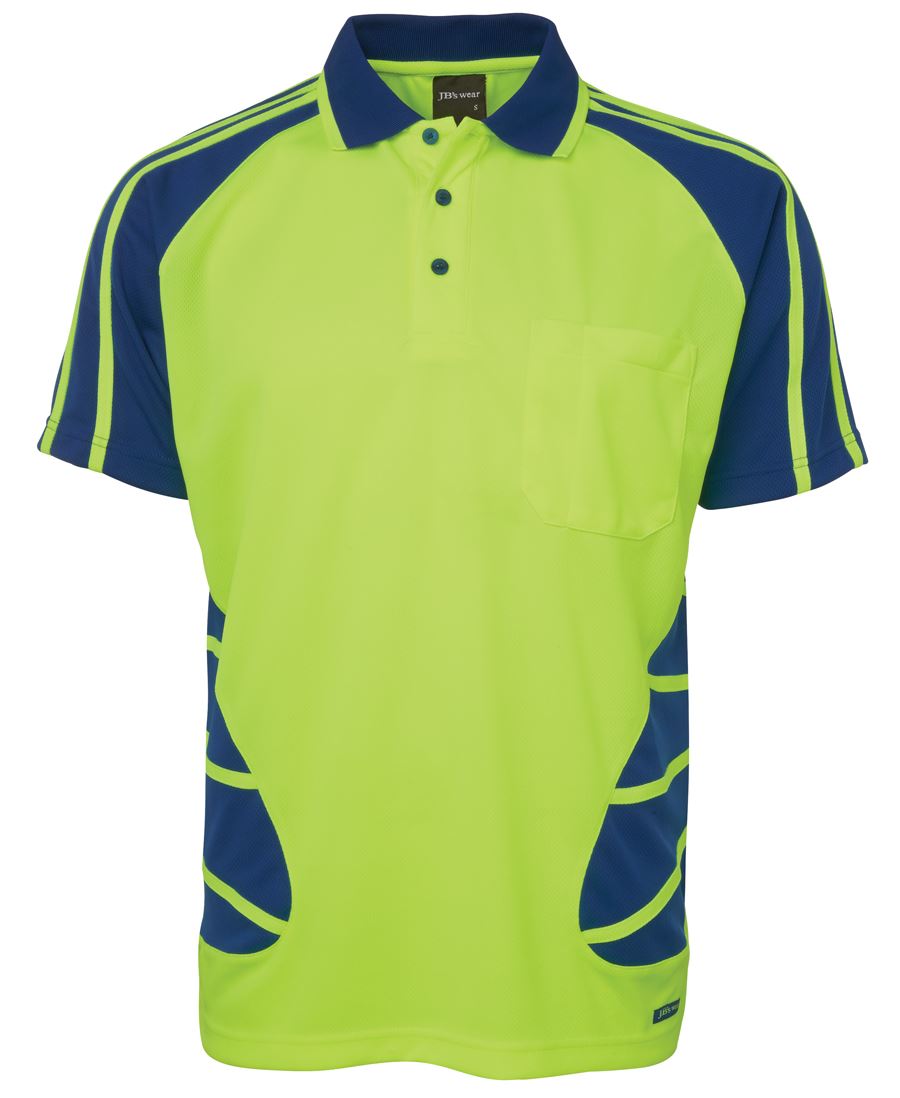 JB Hi Vis SS Spider Polo (6HSP)
