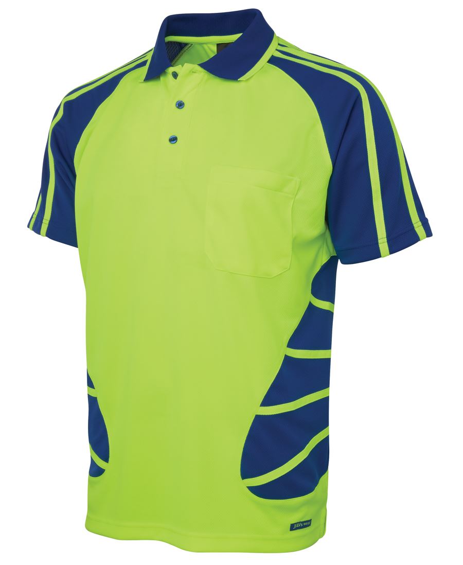 JB Hi Vis SS Spider Polo (6HSP)