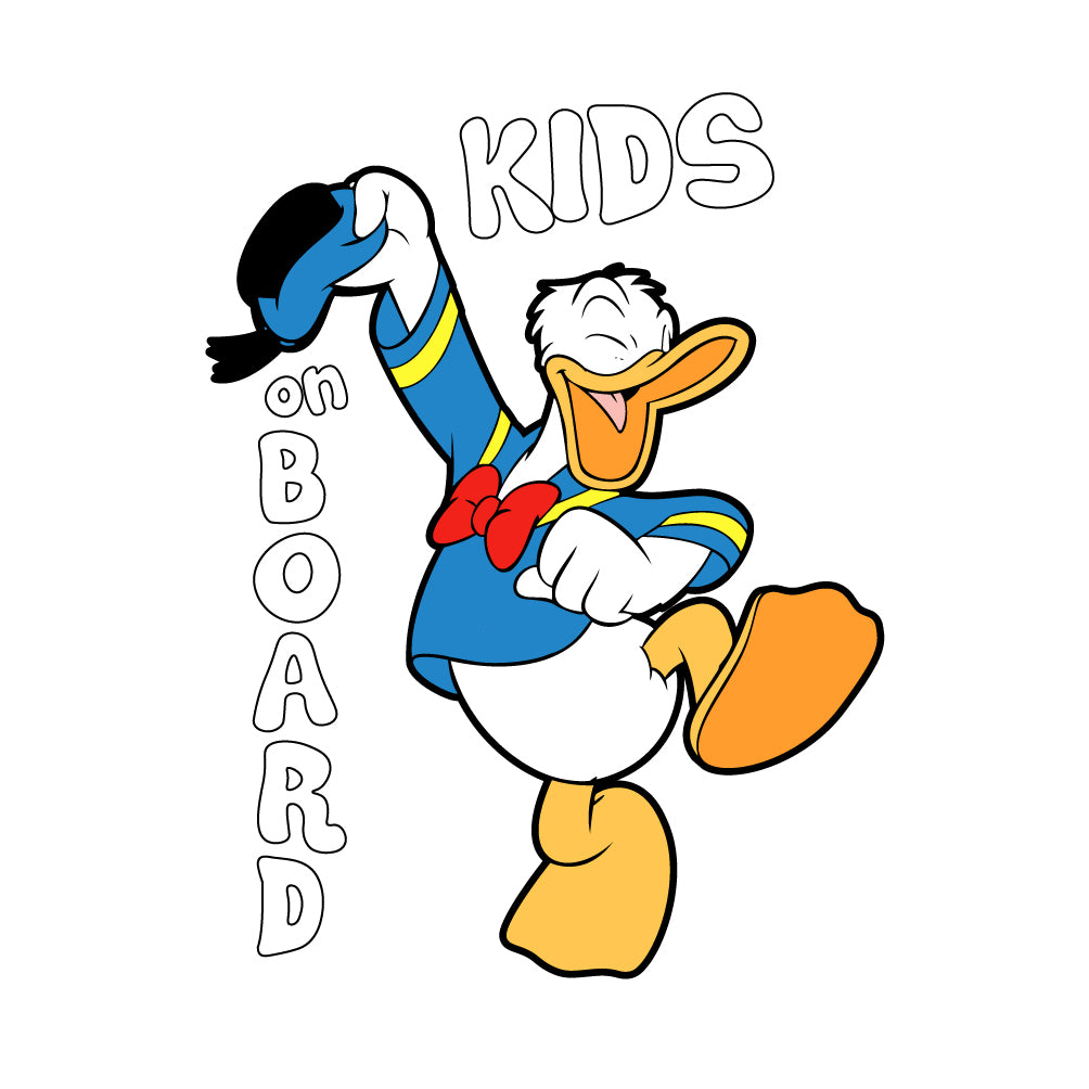 Donald Duck Baby on Board