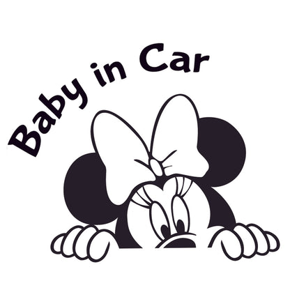 Baby on Board Minnie Mouse