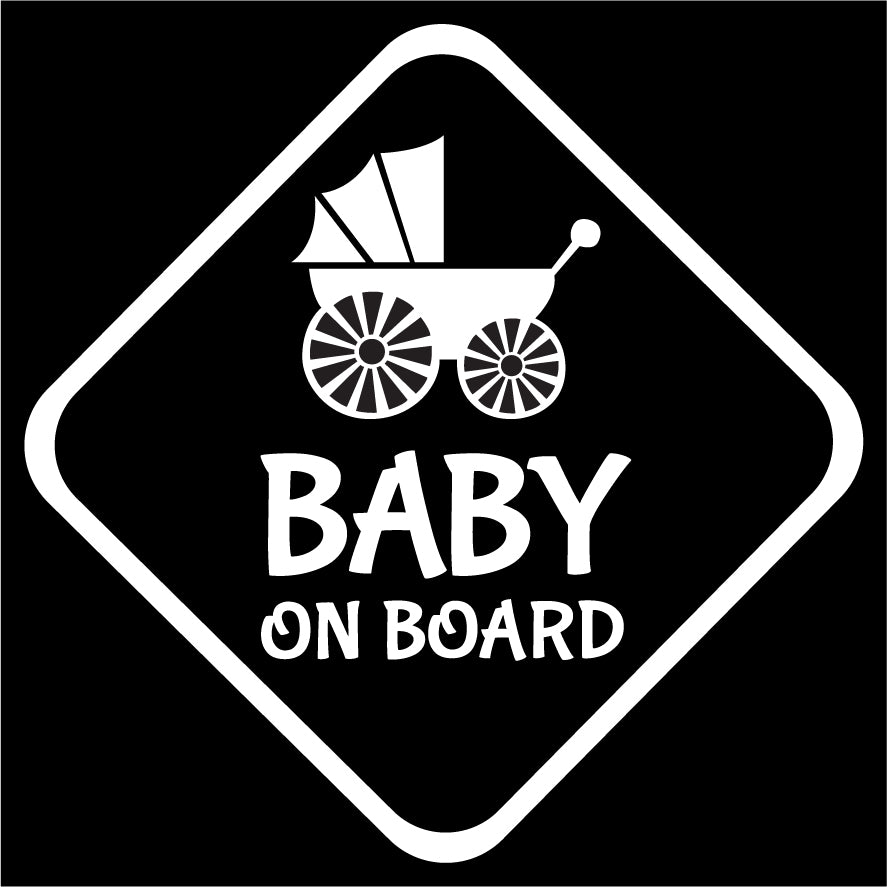 Baby On Board Pram