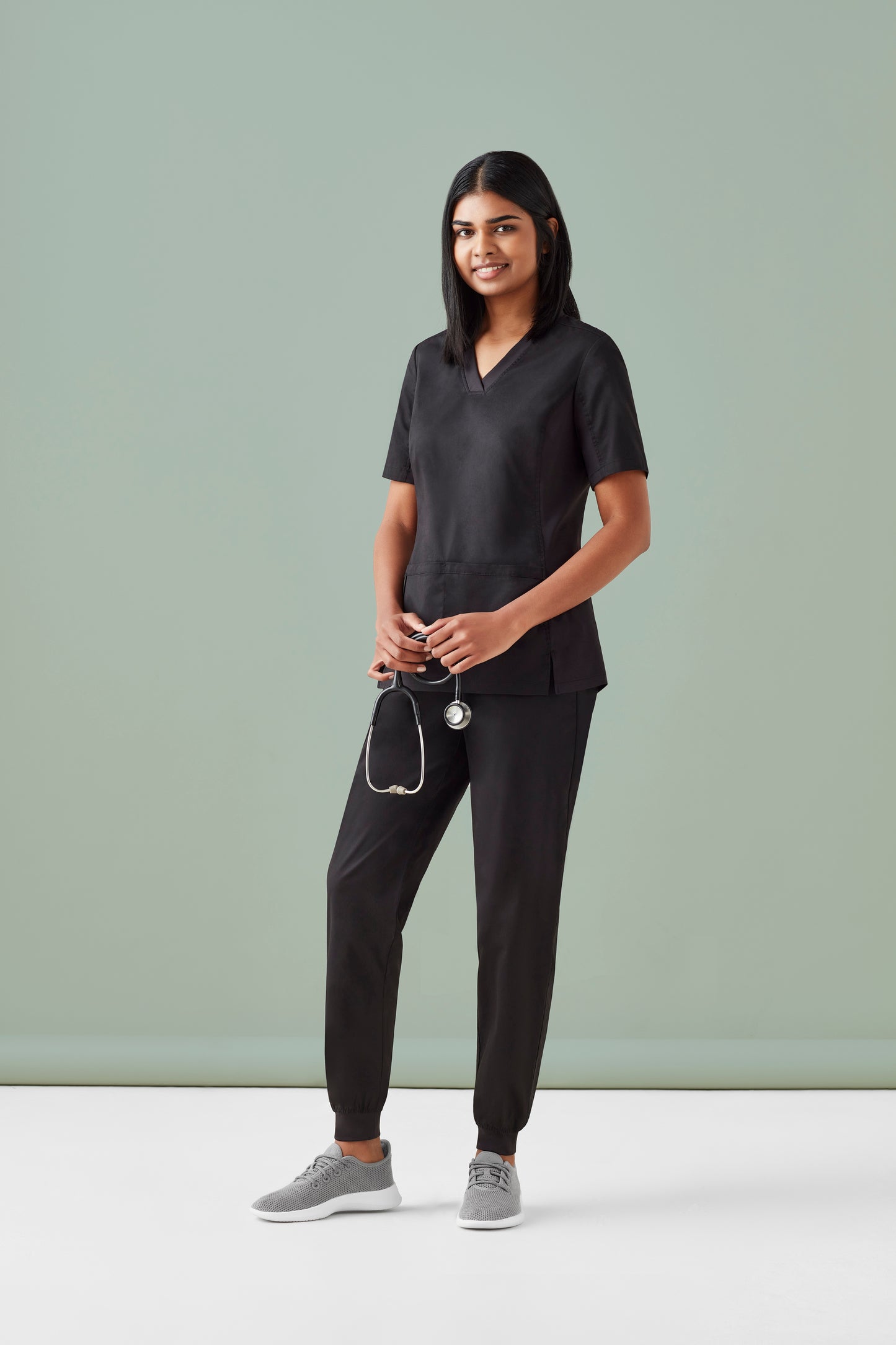 Womens Riley Stretch Scrub Top CST043LS