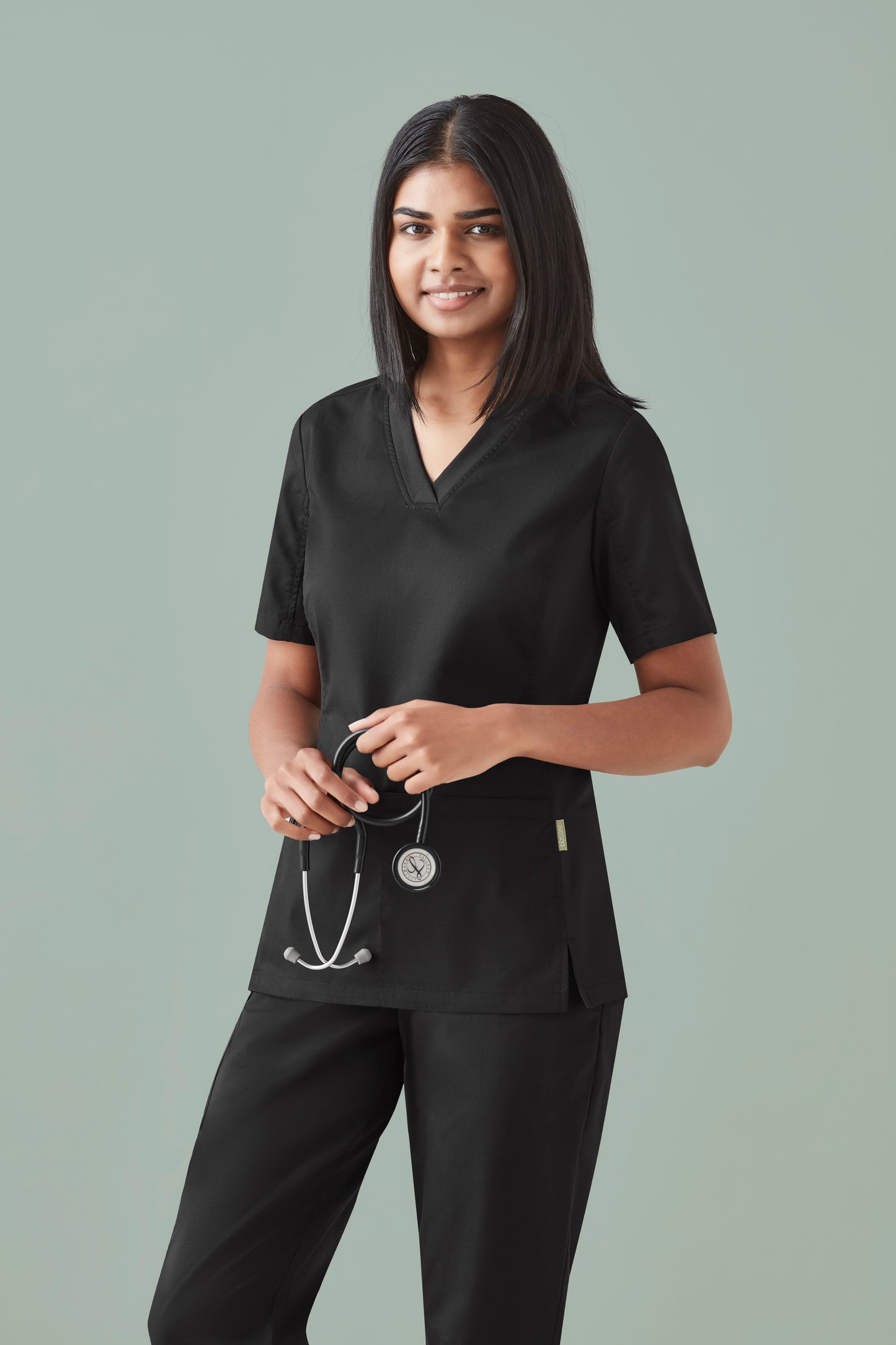 Womens Riley Stretch Scrub Top CST043LS