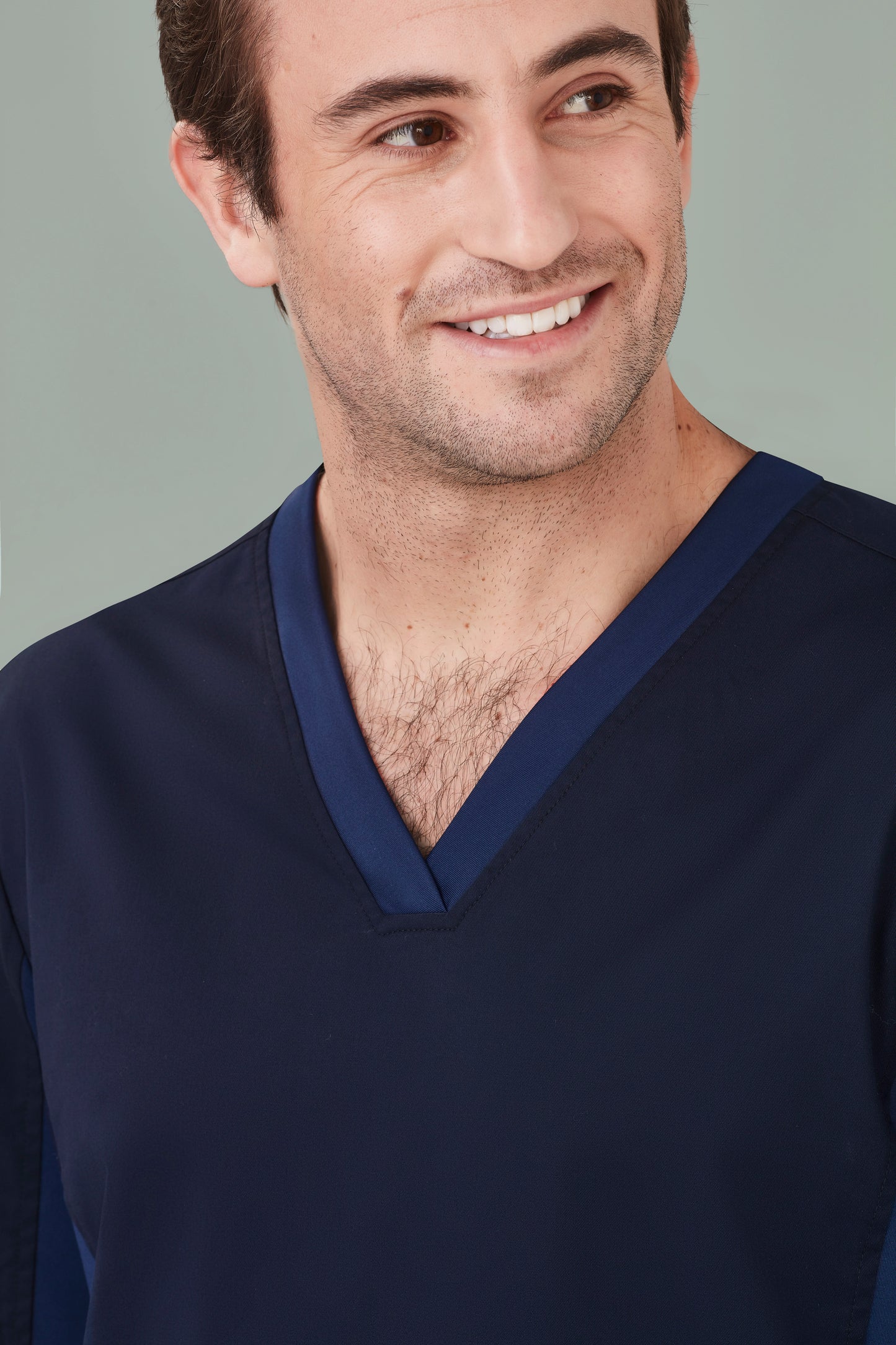 Mens Riley Stretch Scrub Top CST043MS