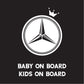 Baby On Board Stickers "All Vehicle Type"
