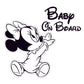 Baby On Board Minnie Mouse Ribbon