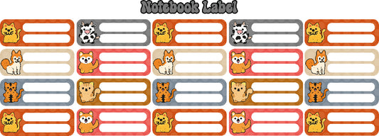 Notebook Label