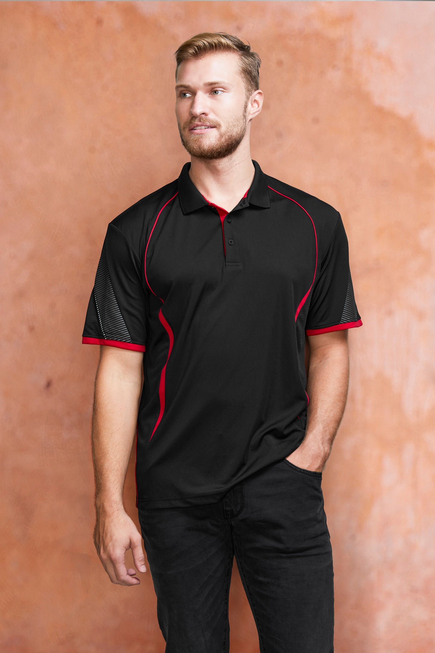 Men Razor Short Sleeve Polo P405MS
