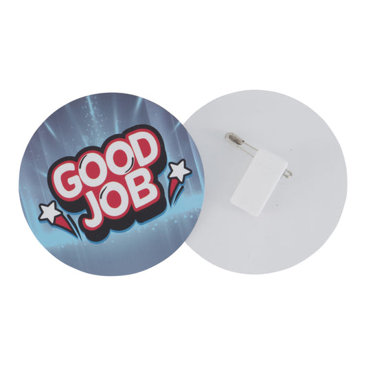 Plastic Card (PET) Round Tag 50mm/75mm Full Colour