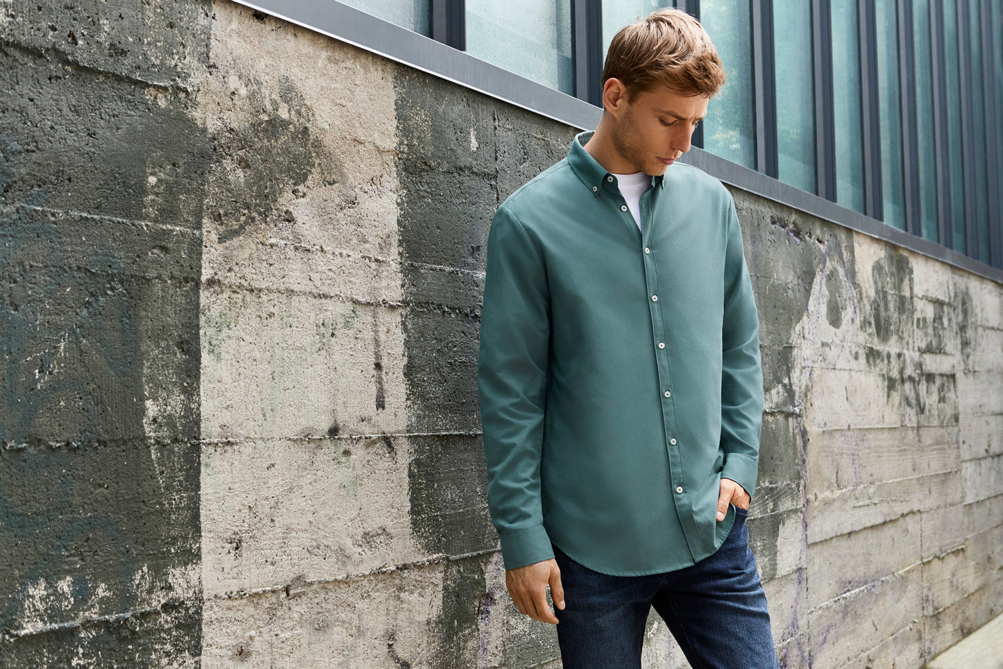 Memphis Shirt Mens LS S127ML