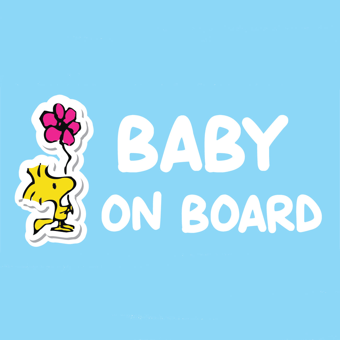 Baby On Board Snoopy Bird