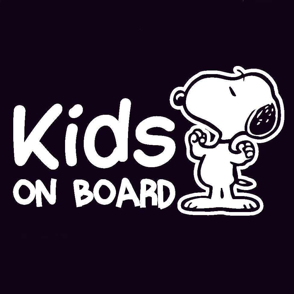 Baby On Board Snoopy