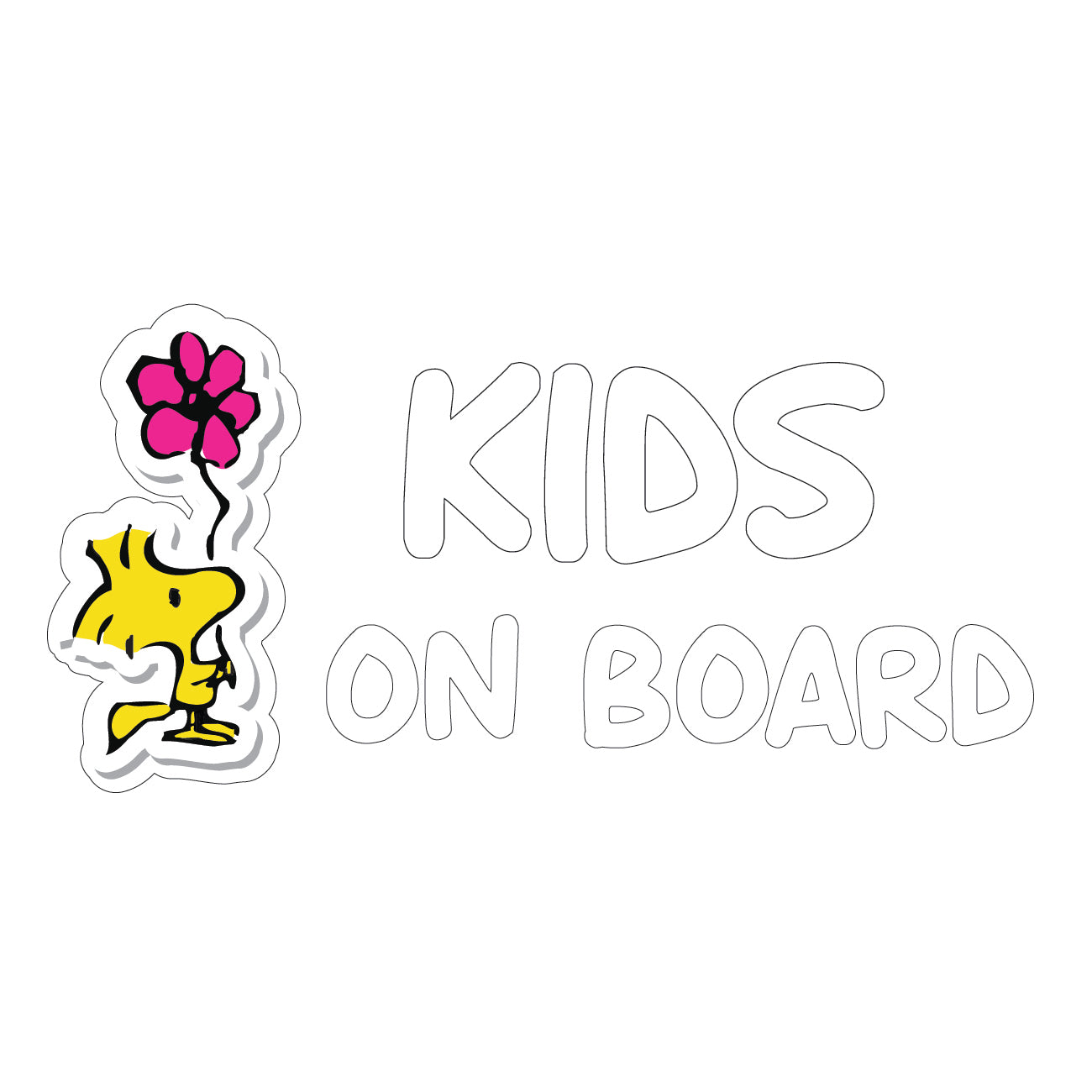 Baby On Board Snoopy Bird