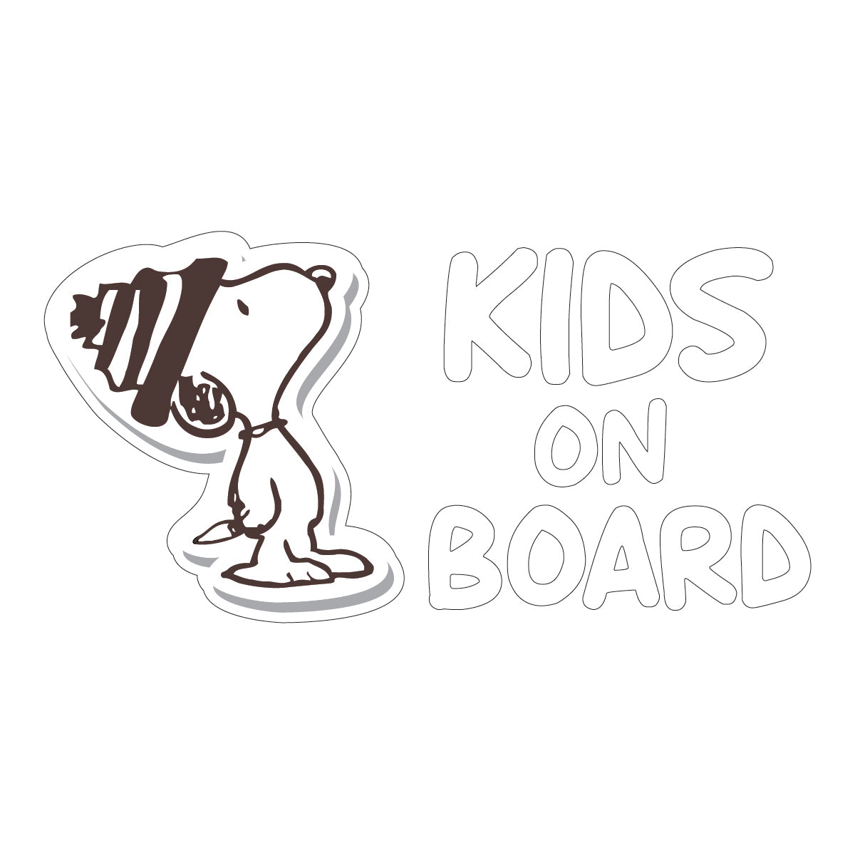 Baby On Board Snoopy