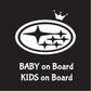 Baby On Board Stickers "All Vehicle Type"