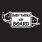 Baby Twins On Board