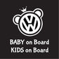 Baby On Board Stickers "All Vehicle Type"