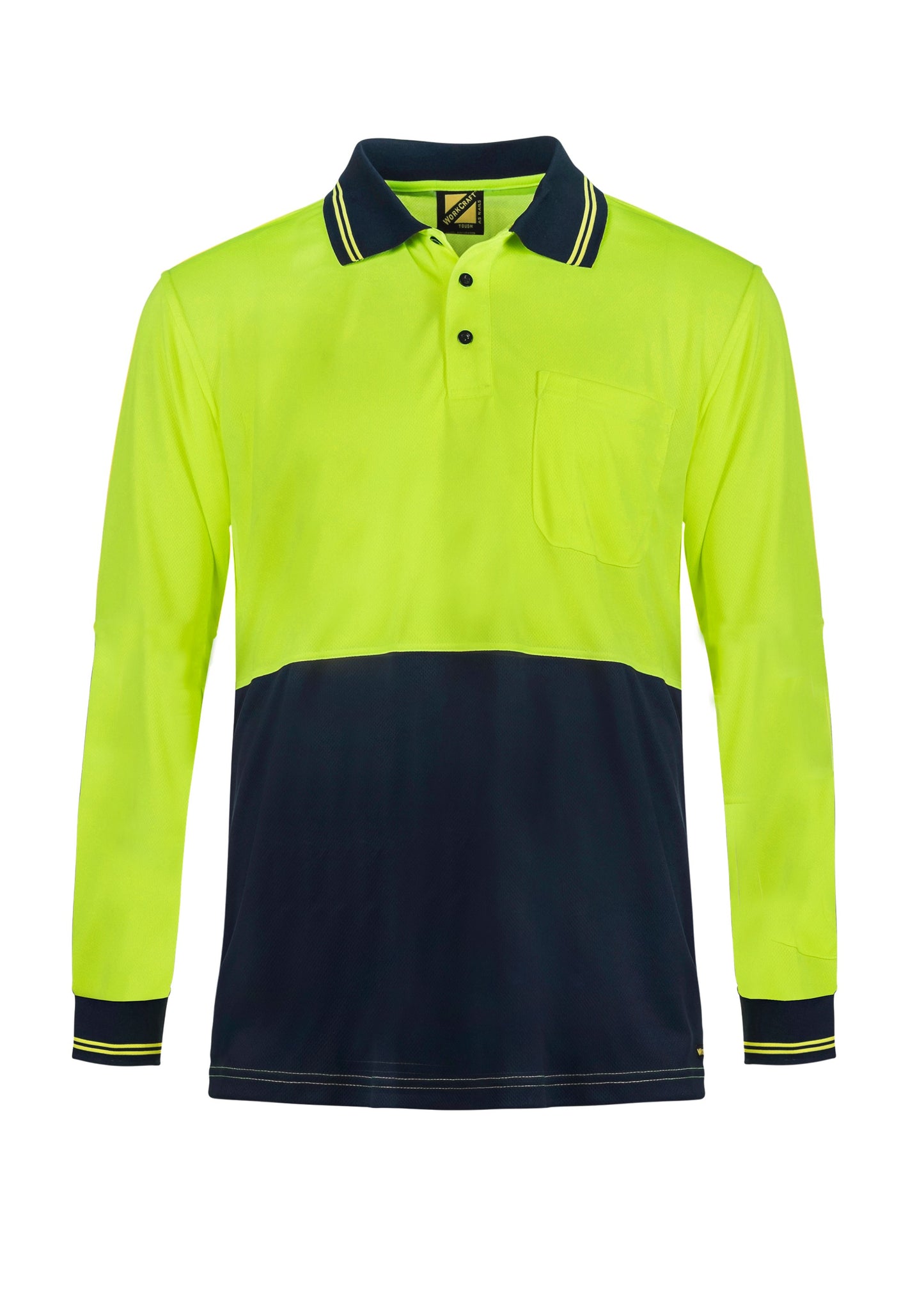 HI VIS LIGHTWEIGHT POLO -LS WSP209