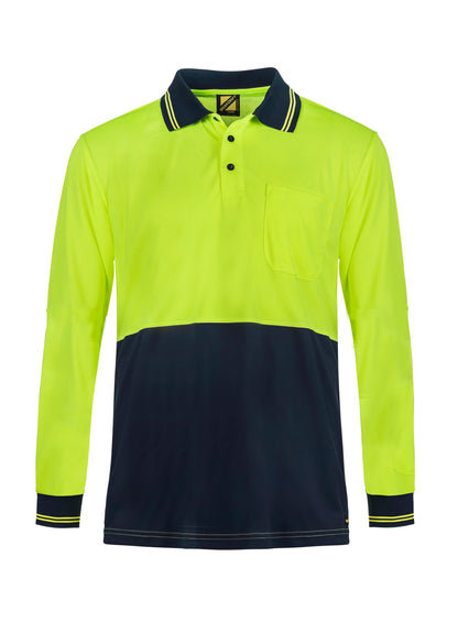 HI VIS LIGHTWEIGHT POLO -LS WSP209