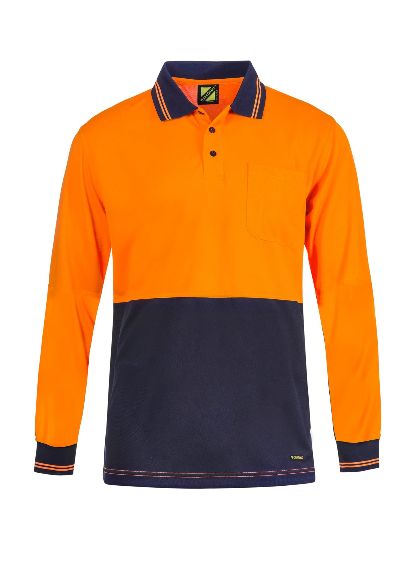 HI VIS LIGHTWEIGHT POLO -LS WSP209