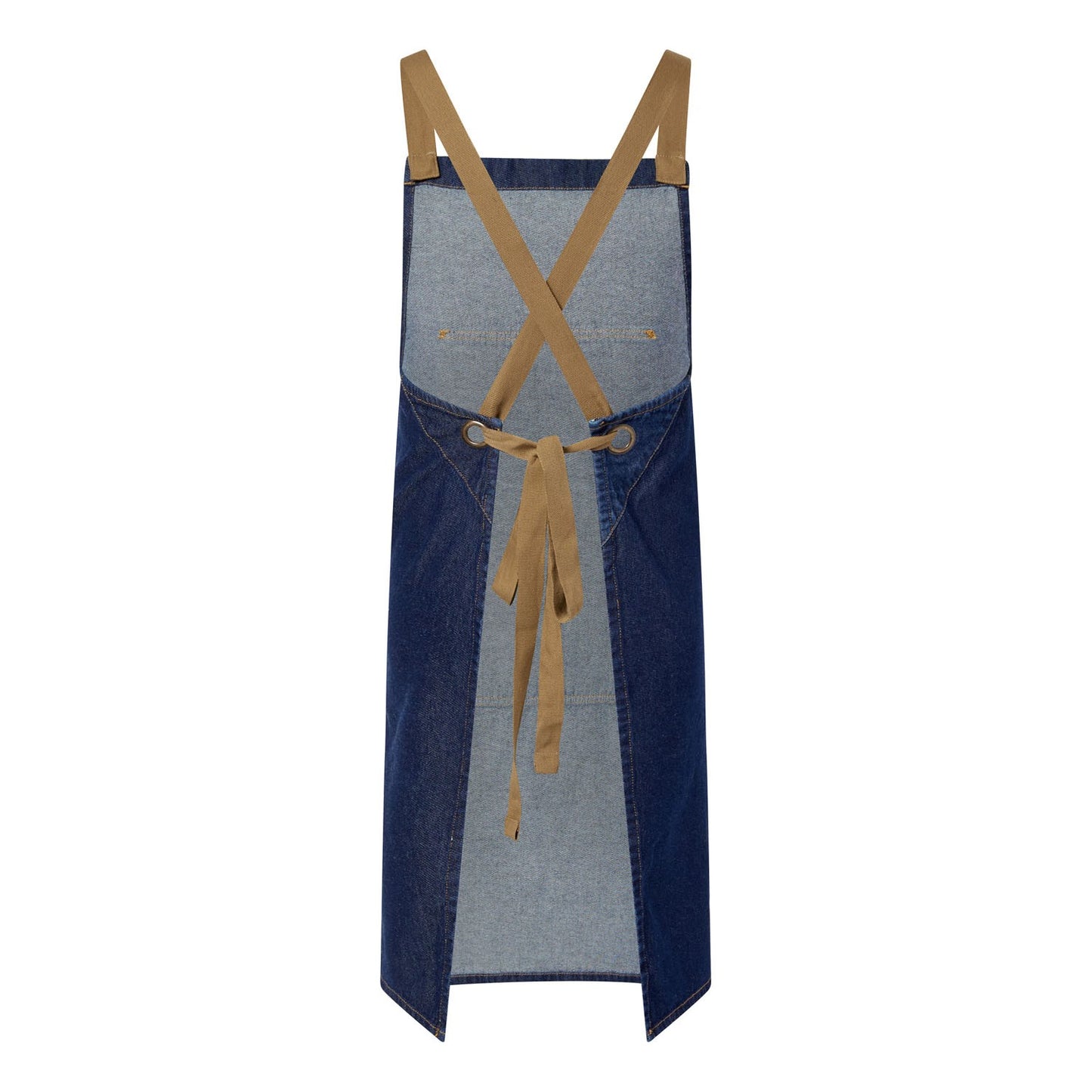 DENIM BIB APRON WITH POUCH CA033