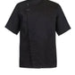 SHORT SLEEVE CHEFS TUNIC WITH CONCEALED FRONT CJ041