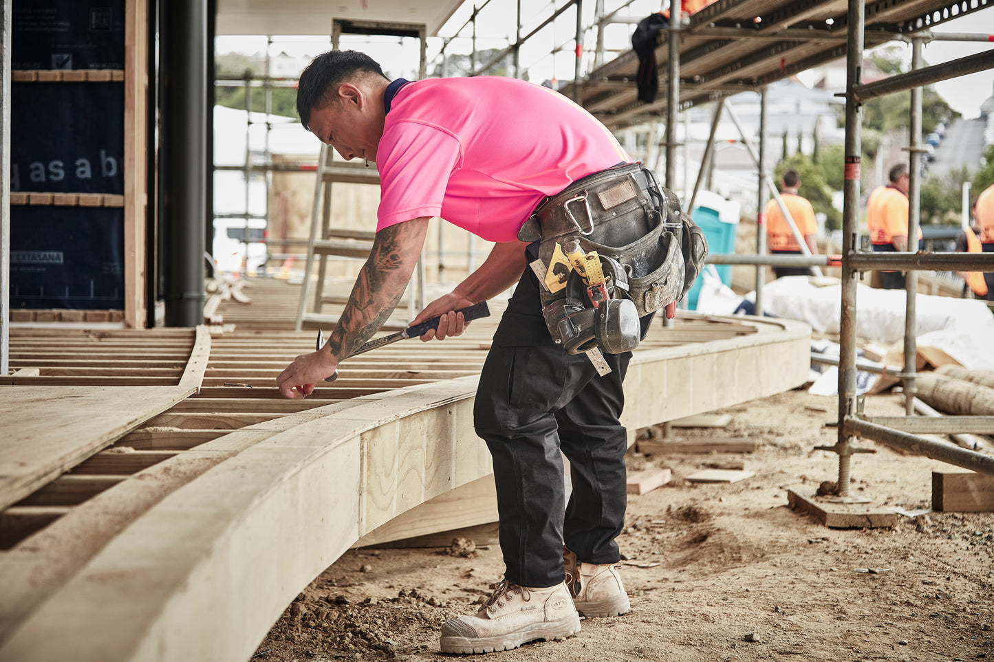 SYZMIK Hi Vis Basic Short Sleeve Polo ZH231