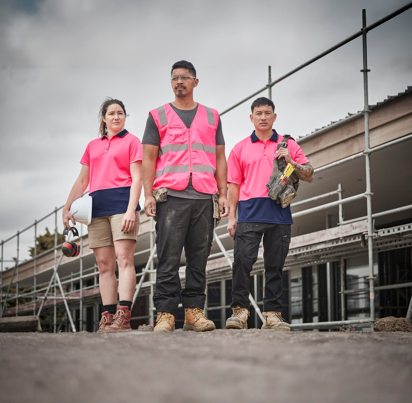 SYZMIK Hi Vis Basic Short Sleeve Polo ZH231