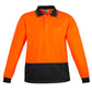 SYZMIK Hi Vis Basic Long Sleeve Polo ZH232