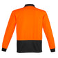 SYZMIK Hi Vis Basic Long Sleeve Polo ZH232