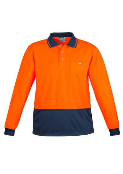 SYZMIK Hi Vis Basic Long Sleeve Polo ZH232