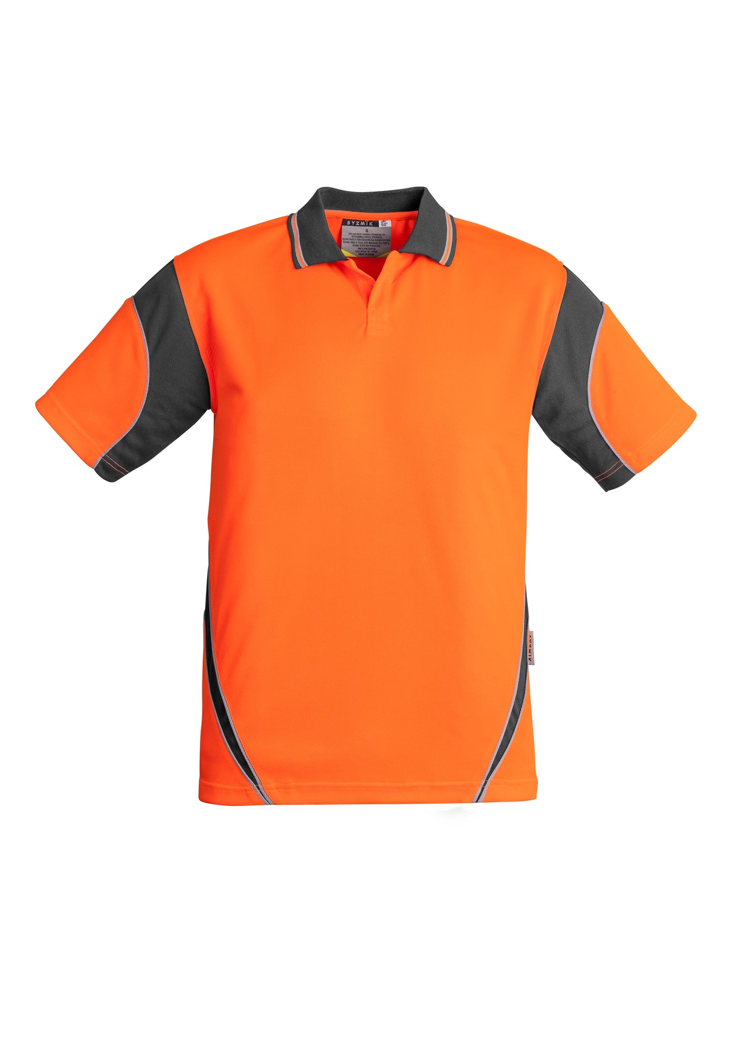 SYSMIK Hi Vis Aztec Short Sleeve Polo ZH248