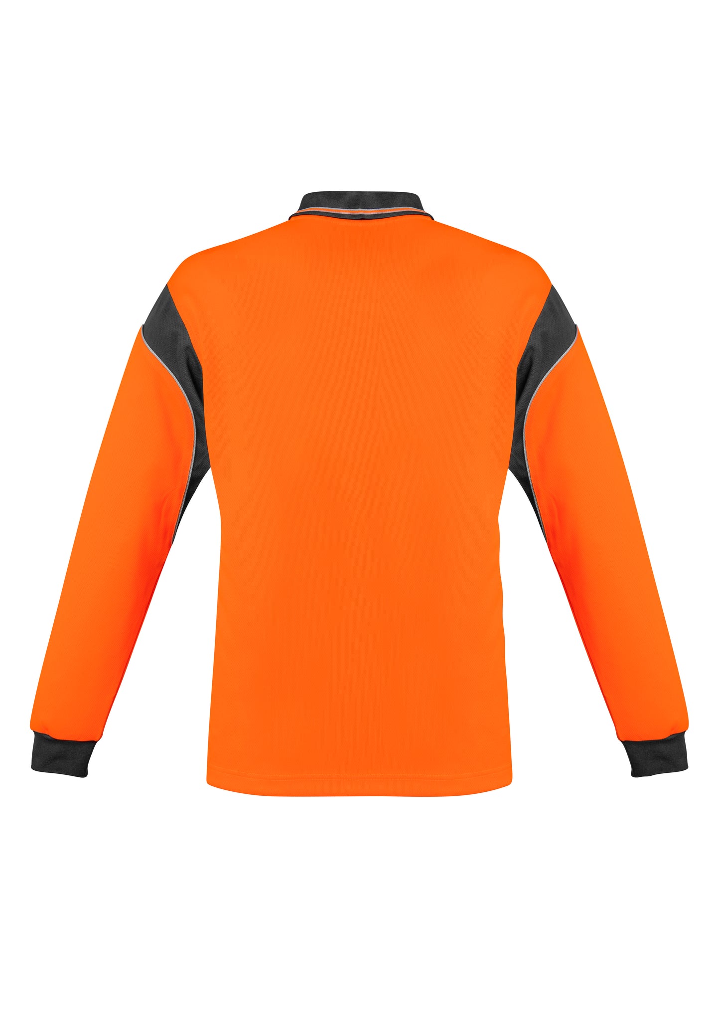 SYZMIK Hi Vis Aztec Long Sleeve Polo ZH249