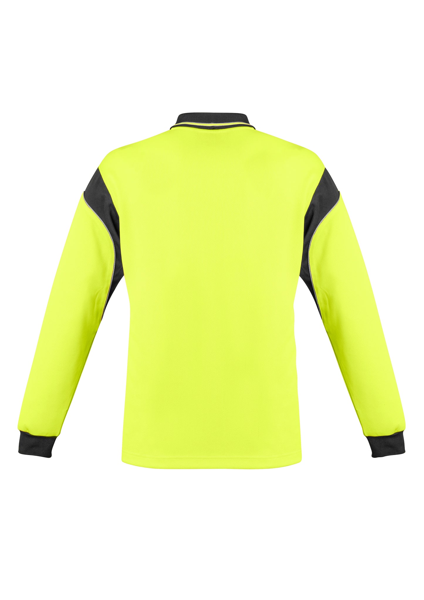 SYZMIK Hi Vis Aztec Long Sleeve Polo ZH249