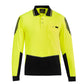 SYZMIK Hi Vis Flux Long Sleeve Polo ZH310