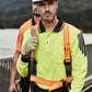 SYZMIK Hi Vis Flux Long Sleeve Polo ZH310