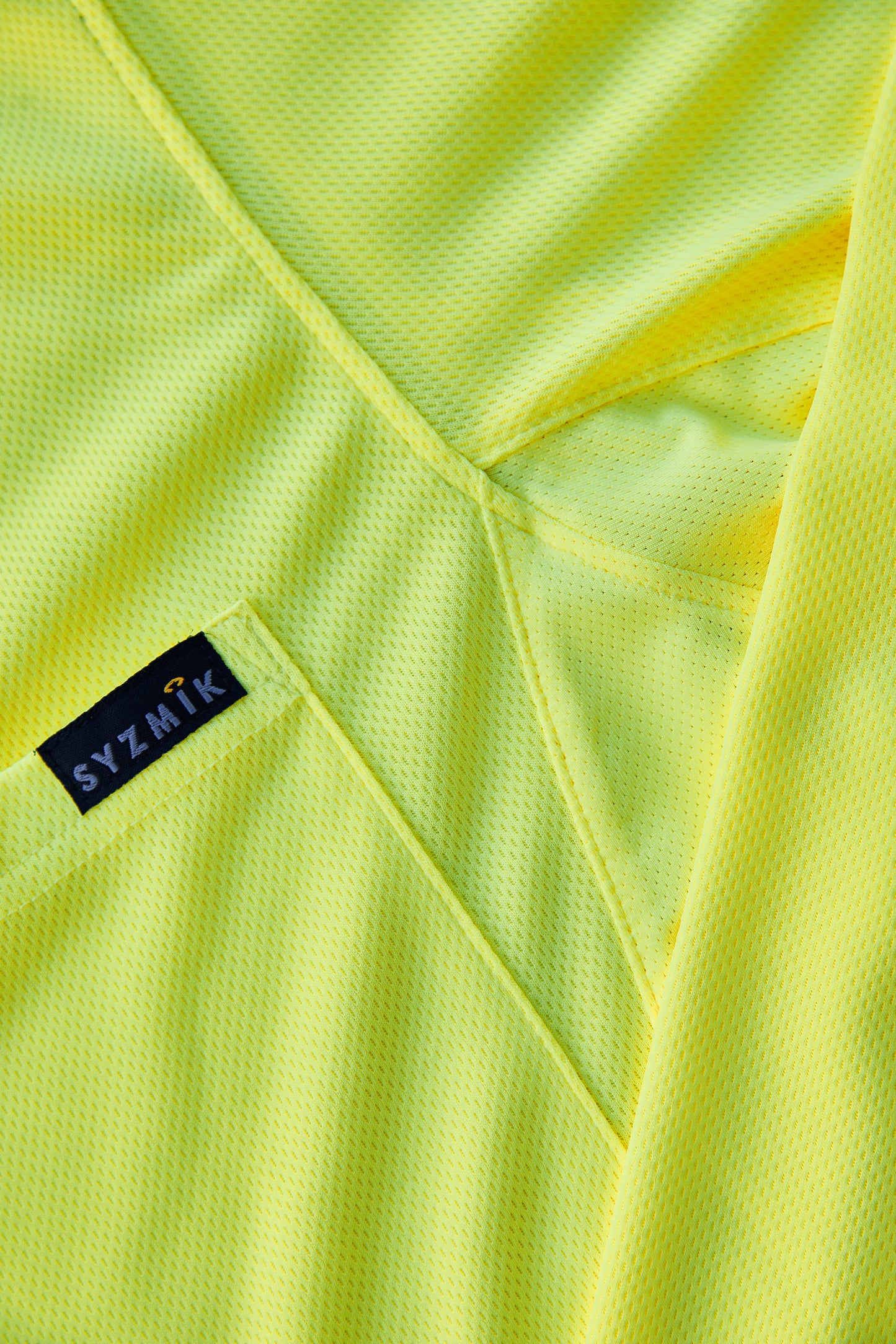 SYZMIK Hi Vis Flux Long Sleeve Polo ZH310
