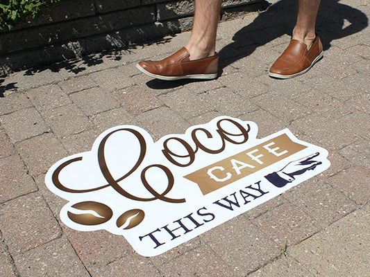 Floor Graphic (anti-slip grade)